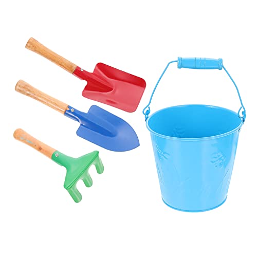 SOPOTUTU 1 Satz Gartenwerkzeug Teiliges mit Eimer und Rechen Sicheres für Pflanzen und Gärtnern im Freien Farbvariationen Zufällige Farbe SOPOTUTU 1 Satz Gartenwerkzeug Teiliges mit Eimer und Rechen Sicheres für Pflanzen und Gärtnern im Freien Farbvariationen Zufällige Farbe von SOPOTUTU