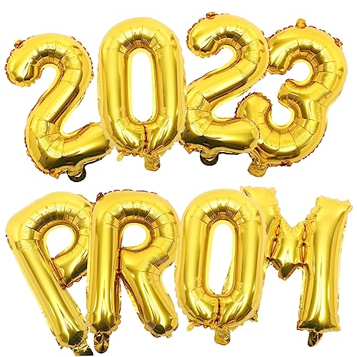 SOPOTUTU 1 Satz Graduation Party Teiliges Aluminiumfolienballon für Abschlussfeiern Dekorationen und Home Decor Leuchtende Farben Sicher und Praktisch für Klasse von SOPOTUTU