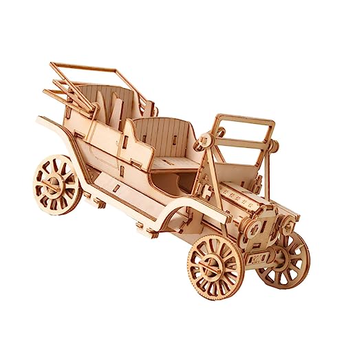 SOPOTUTU 1 Satz Holz Puzzle DIY Holzfahrzeug Modell für Kreatives Bastelspielzeug Hand Auge Koordination und Intellektuellen Entwicklung Sicher und Kindgerecht SOPOTUTU 1 Satz Holz Puzzle DIY Holzfahrzeug Modell für Kreatives Bastelspielzeug Hand Auge Koordination und Intellektuellen Entwicklung Sicher und Kindgerecht von SOPOTUTU