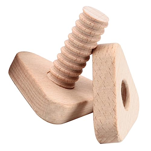 SOPOTUTU 1 Satz Holz für Pädagogisches Konstruktionsspielzeug Feinmotorik und Hand Augen Koordination Sicheres und Kinderfreundliches Design Dreiecksform SOPOTUTU 1 Satz Holz für Pädagogisches Konstruktionsspielzeug Feinmotorik und Hand Augen Koordination Sicheres und Kinderfreundliches Design Dreiecksform von SOPOTUTU