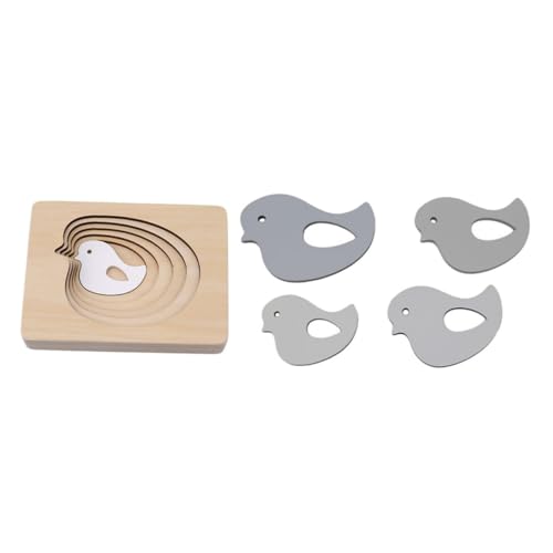 SOPOTUTU 1 Satz Holzpuzzle für Tiermodelle Farben und Formwahrnehmung Frühkindliche Bildung und Kreatives SOPOTUTU 1 Satz Holzpuzzle für Tiermodelle Farben und Formwahrnehmung Frühkindliche Bildung und Kreatives von SOPOTUTU