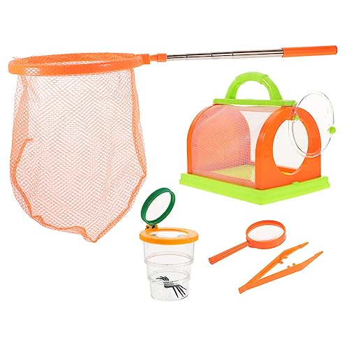 SOPOTUTU 1 Satz Insektenfangset mit Lupe für Teiliges Naturforscher Kit für Jungen für Outdoor und Wissenschaftliche Entdeckungen Einfach zu Bedienen und Sicher für Kleine von SOPOTUTU