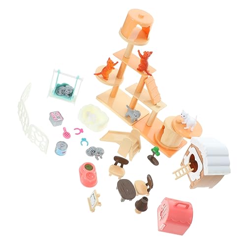 SOPOTUTU 1 Satz Katzenfiguren Spielset für Hochwertige Simulation Spielzeuge Kreativität und Hand Augen Koordination für Fantasievolles und Lernspaß Teiliges Set SOPOTUTU 1 Satz Katzenfiguren Spielset für Hochwertige Simulation Spielzeuge Kreativität und Hand Augen Koordination für Fantasievolles und Lernspaß Teiliges Set von SOPOTUTU