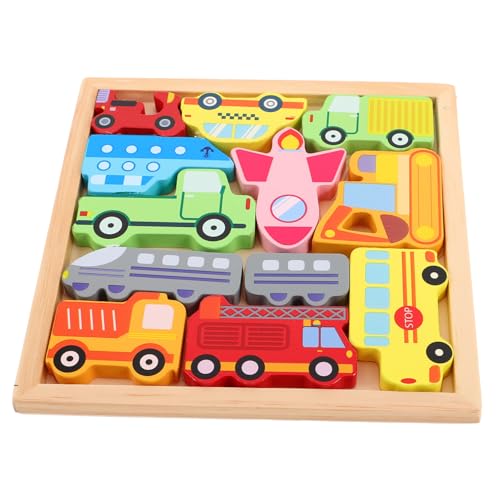 SOPOTUTU 1 Satz Kreatives Holzpuzzle für Interaktives Fahrzeug Sortierspielzeug zur Kognitiver Fähigkeiten Teiliges für Kleinkinder im Kindergartenalter Sicher und Spaßig für Frühe Bildung SOPOTUTU 1 Satz Kreatives Holzpuzzle für Interaktives Fahrzeug Sortierspielzeug zur Kognitiver Fähigkeiten Teiliges für Kleinkinder im Kindergartenalter Sicher und Spaßig für Frühe Bildung von SOPOTUTU