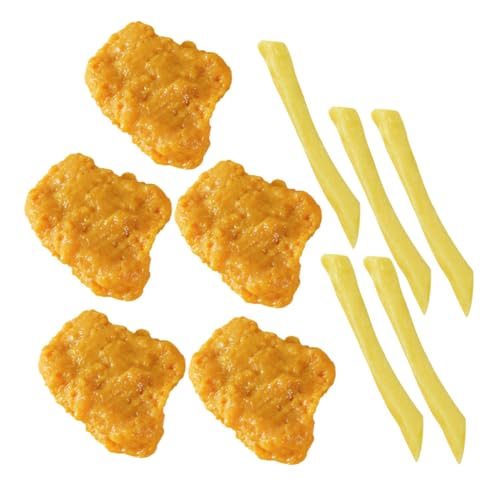 SOPOTUTU 1satz Künstliche Hühnernuggets Pommes Frites Modellset Teiliges Spielzeug Für Dekoration Für Küche Restaurant Fotografie Und Rollenspiele SOPOTUTU 1satz Künstliche Hühnernuggets Pommes Frites Modellset Teiliges Spielzeug Für Dekoration Für Küche Restaurant Fotografie Und Rollenspiele von SOPOTUTU