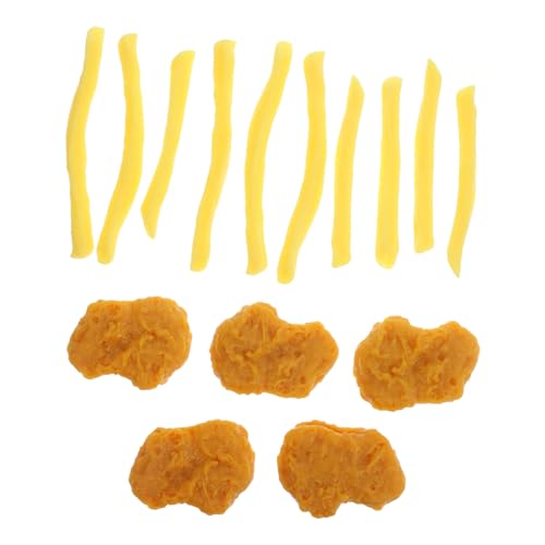 SOPOTUTU 1 Satz Künstliches Hähnchen Frites Realistische Deko für Teiliges Modell für Küchendekoration und Fotorequisiten Sicher und Detailgetreu Gestaltet SOPOTUTU 1 Satz Künstliches Hähnchen Frites Realistische Deko für Teiliges Modell für Küchendekoration und Fotorequisiten Sicher und Detailgetreu Gestaltet von SOPOTUTU