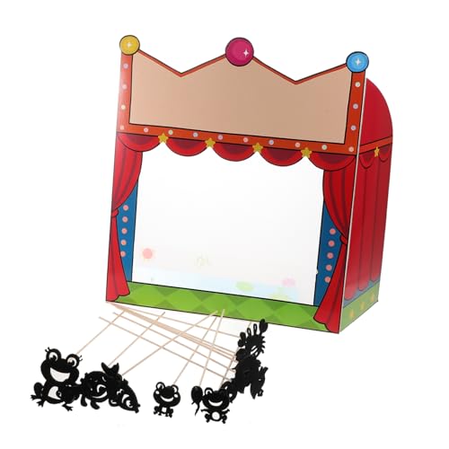 SOPOTUTU 1 Satz Lehrmittel Für Die Schattenbühne Theaterpuppe Schattenmarionetten Schattenpuppen-Set Schattenpuppentheater Papier von SOPOTUTU