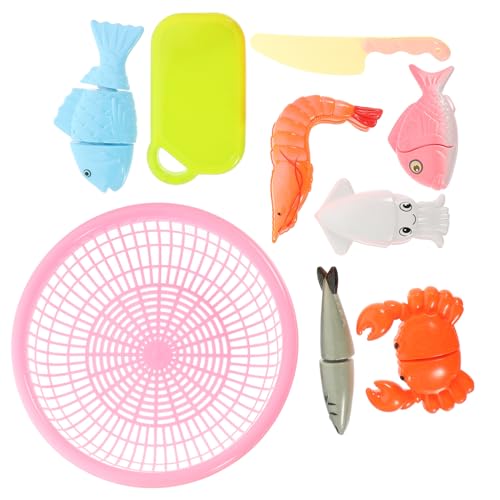 SOPOTUTU 1 Satz Meeres Früchte Cichele Spielhaus Simuliertes Meeresfrüchtespielzeug Zum Schneiden Von Fischen Zum Schneiden Von Krabben Plastik Colorful SOPOTUTU 1 Satz Meeres Früchte Cichele Spielhaus Simuliertes Meeresfrüchtespielzeug Zum Schneiden Von Fischen Zum Schneiden Von Krabben Plastik Colorful von SOPOTUTU
