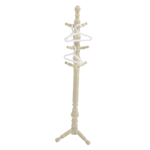 SOPOTUTU 1 Satz Mini Kleiderbügel für Puppen Retro Hängeständer für Puppenkleidung Dekoratives Zubehör für Mini Häuser Farbe Zufällig für Puppenhaus Dekoration und von SOPOTUTU