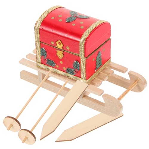 SOPOTUTU 1 Satz Miniaturschlitten Weihnachtsdeko Teiliges Puppenhaus Zubehör für Festliche Gestaltung Realistische Handgefertigte Miniaturfiguren für Weihnachten DIY Weihnachtsprojekte SOPOTUTU 1 Satz Miniaturschlitten Weihnachtsdeko Teiliges Puppenhaus Zubehör für Festliche Gestaltung Realistische Handgefertigte Miniaturfiguren für Weihnachten DIY Weihnachtsprojekte von SOPOTUTU