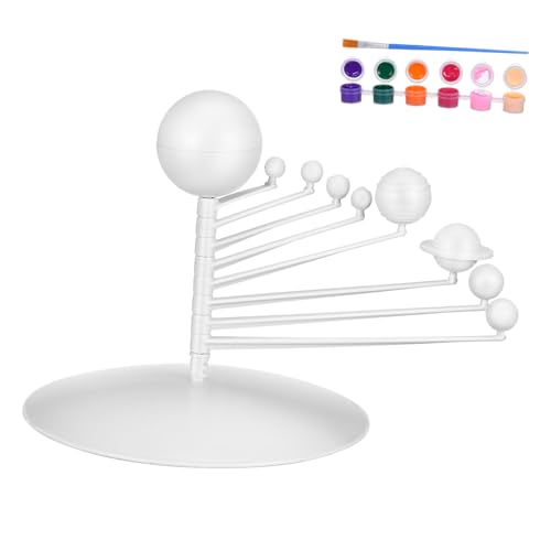 SOPOTUTU 1 Satz Modellbausatz Sonnensystem Solarsystem-kit Sonnensystem-Set Für Planetarisch Sonnensystemmodell Für Planetprojekt Für Das Sonnensystem Solar- Abs von SOPOTUTU