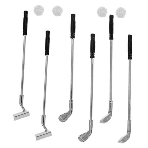 SOPOTUTU 1satz Miniatur Golf Set Für Puppenhäuser Hochwertige Golf Schläger Bälle Realistische Nachbildung Robustes Material Für Miniatur Szenen Und Sammlerstücke Outdoor Spielzeug SOPOTUTU 1satz Miniatur Golf Set Für Puppenhäuser Hochwertige Golf Schläger Bälle Realistische Nachbildung Robustes Material Für Miniatur Szenen Und Sammlerstücke Outdoor Spielzeug von SOPOTUTU