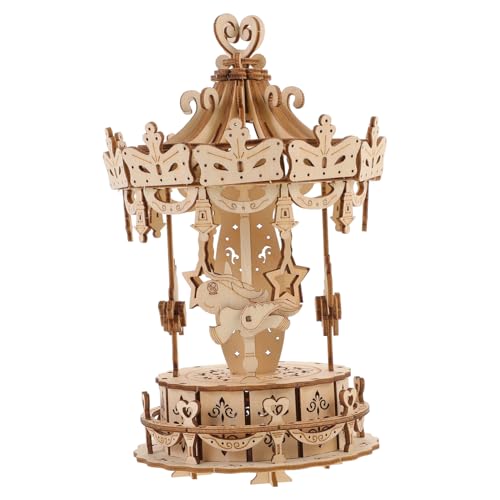 SOPOTUTU 1 Satz Puzzle Weihnachten Dein Kind lehrreich Erwachsene Rätsel klein hölzern Beige SOPOTUTU 1 Satz Puzzle Weihnachten Dein Kind lehrreich Erwachsene Rätsel klein hölzern Beige von SOPOTUTU