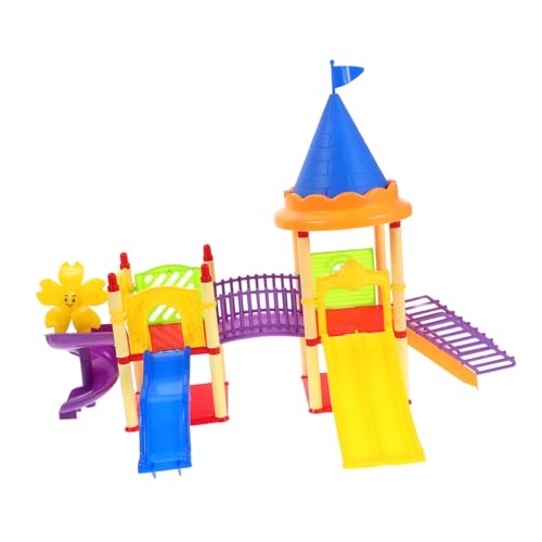 SOPOTUTU 1satz Mini Spielplatz Modell Mit Rutsche Realistisches Spielzeug Für Puppenhaus Fördert Balance Und Koordination Für Kreatives Spielen Drinnen Und Draußen Spielplatz Zubehör SOPOTUTU 1satz Mini Spielplatz Modell Mit Rutsche Realistisches Spielzeug Für Puppenhaus Fördert Balance Und Koordination Für Kreatives Spielen Drinnen Und Draußen Spielplatz Zubehör von SOPOTUTU