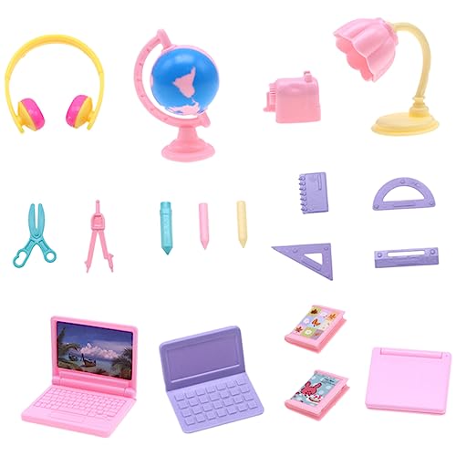 SOPOTUTU 1 Satz Schulmaterialien für Puppen Niedliches Zubehör für Puppenhaus Kreatives Design Platzsparend und Langlebig für Miniaturhäuser und Spielzeugliebhaber SOPOTUTU 1 Satz Schulmaterialien für Puppen Niedliches Zubehör für Puppenhaus Kreatives Design Platzsparend und Langlebig für Miniaturhäuser und Spielzeugliebhaber von SOPOTUTU