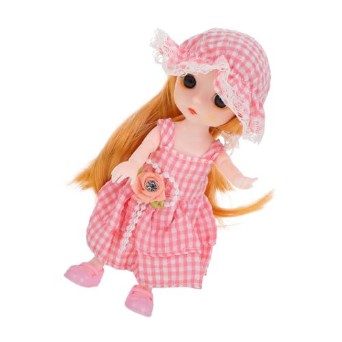 SOPOTUTU 1 Satz Simulationspuppe für für Puppenaccessoires kleine Miniaturpuppen für Kinderprinzessin Mini-Prinzessin-Puppen Vinyl von SOPOTUTU