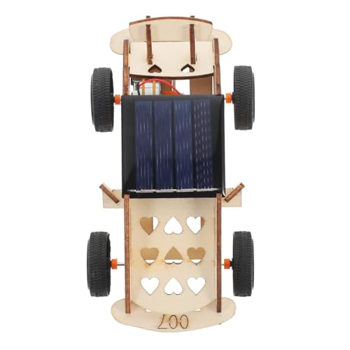 SOPOTUTU 1 Satz Solarbetriebene Holzspielzeug Bausatz für DIY Wissenschafts Experimentierset Kreativität bei Jungen für Schulprojekte und Freizeitaktivitäten SOPOTUTU 1 Satz Solarbetriebene Holzspielzeug Bausatz für DIY Wissenschafts Experimentierset Kreativität bei Jungen für Schulprojekte und Freizeitaktivitäten von SOPOTUTU