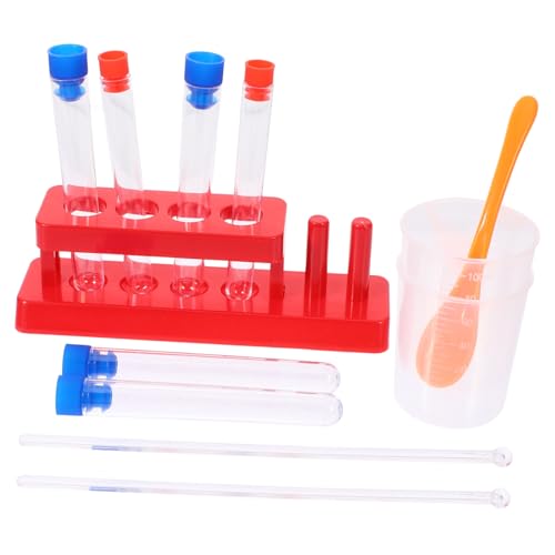 SOPOTUTU 1 Satz Stem Experimentier für Reagenzglasständer Reagenzgläsern Messbechern Rührstäben und Probenspoon für Wissenschaftliche Experimente für Interaktive Lernaktivitäten SOPOTUTU 1 Satz Stem Experimentier für Reagenzglasständer Reagenzgläsern Messbechern Rührstäben und Probenspoon für Wissenschaftliche Experimente für Interaktive Lernaktivitäten von SOPOTUTU