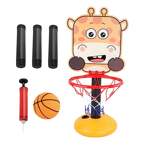 SOPOTUTU 1 Satz Verstellbares Basketballspielzeug für Indoor Outdoor Basketballkorb Fördert Motorik und Koordination für Jungen und Mädchen Robust und Einfach Aufzubauen von SOPOTUTU