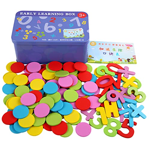 SOPOTUTU 1 Schachtel Kreis Blatt Zählen Bildungsspielzeug Mathe-lernspielzeug Mathematische Zählscheiben Lernspielzeug Für Zur Intelligenzentwicklung Mathe-lernzähler Holz SOPOTUTU 1 Schachtel Kreis Blatt Zählen Bildungsspielzeug Mathe-lernspielzeug Mathematische Zählscheiben Lernspielzeug Für Zur Intelligenzentwicklung Mathe-lernzähler Holz von SOPOTUTU