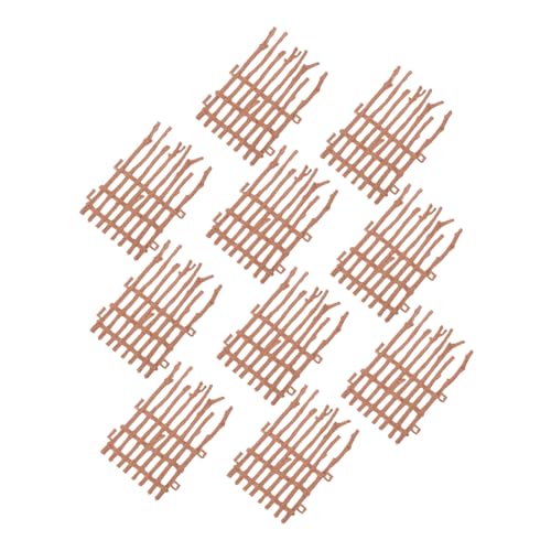 SOPOTUTU 1satz Miniatur Farmzaun Spielzeug Set Teiliges Braunes Zaunmodell Für Garten Dekoration Und Zubehör Für Kreative Landschaften Und Bastelprojekte SOPOTUTU 1satz Miniatur Farmzaun Spielzeug Set Teiliges Braunes Zaunmodell Für Garten Dekoration Und Zubehör Für Kreative Landschaften Und Bastelprojekte von SOPOTUTU