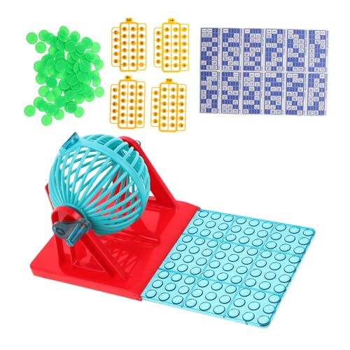 SOPOTUTU 1 Set Bingo-Maschine, Käfig Und Ball, Interaktive -ballmaschine Mit Bällen, Board Für Partyspiele Und Tischspielzeug Zum Spaß SOPOTUTU 1 Set Bingo-Maschine, Käfig Und Ball, Interaktive -ballmaschine Mit Bällen, Board Für Partyspiele Und Tischspielzeug Zum Spaß von SOPOTUTU