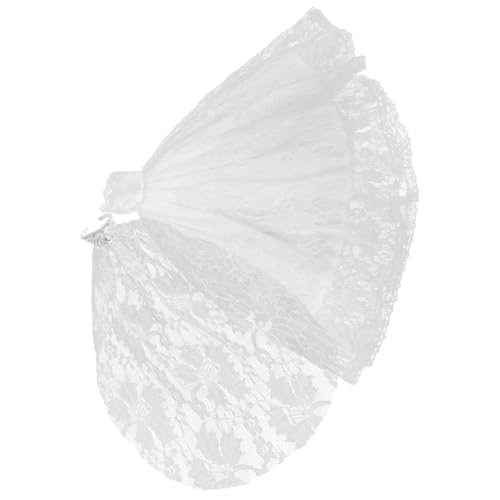 SOPOTUTU 1 Set Brautschleier Puppe Mädchen Puppenkleid Kleider Brautjungfern Brautmaterial Brautjungfer Hochzeitstag Unsere Puppe Hochzeitskleid Ausgefallen Traditionell Rock Party Puppen von SOPOTUTU