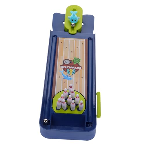 SOPOTUTU 1 Set Brettspiel Bowlingspielzeug Tischbowling Mini Bowlingspiel Bowlingspiele Für Indoor Desktop Bowling Mini Tischsportspielzeug Kleinkindbrettspiel Kindersport Kinderspielzeug von SOPOTUTU