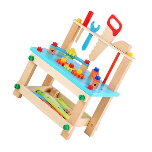 SOPOTUTU 1 Set Demontage Werkzeug Stuhl Puzzles Puzzles Bausteine ​​Werkzeug Stuhl Demontage Demontage Werkzeug Stuhl Lustige Holz von SOPOTUTU