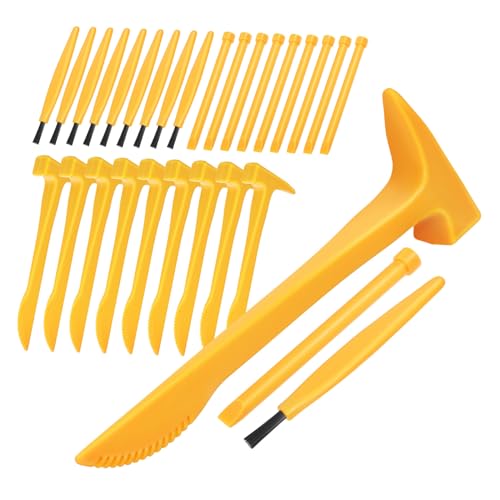 SOPOTUTU 1 Set Dreiteiliges Set Mit Ausgrabungswerkzeugen Experimentelle Werkzeuge Für Grabungsset Dinosaurier Ausgrabung DIY Hammer Ausgrabung Für Archäologie Paläontologie SOPOTUTU 1 Set Dreiteiliges Set Mit Ausgrabungswerkzeugen Experimentelle Werkzeuge Für Grabungsset Dinosaurier Ausgrabung DIY Hammer Ausgrabung Für Archäologie Paläontologie von SOPOTUTU
