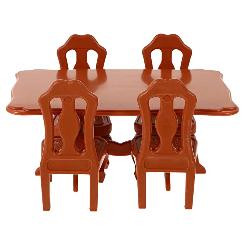 SOPOTUTU 1 Set Esstisch Und Stuhl Modell Mini Möbel Simulierte Möbel Mini Schreibtischmöbel Spielhaus Zubehör Mini Hausmöbel Spielhaus Mini Plastikstuhl Orange Pp SOPOTUTU 1 Set Esstisch Und Stuhl Modell Mini Möbel Simulierte Möbel Mini Schreibtischmöbel Spielhaus Zubehör Mini Hausmöbel Spielhaus Mini Plastikstuhl Orange Pp von SOPOTUTU