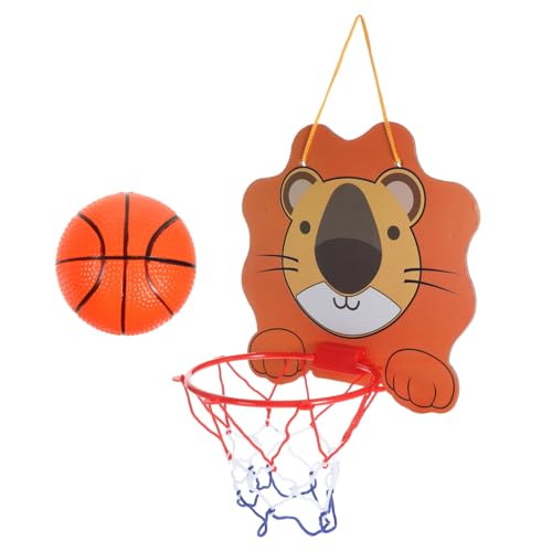 SOPOTUTU Tragbarer Basketball 1 Set Mini-basketballkorb Indoor-Spielzeug Mit Aufblasbarem Spielspielzeug von SOPOTUTU
