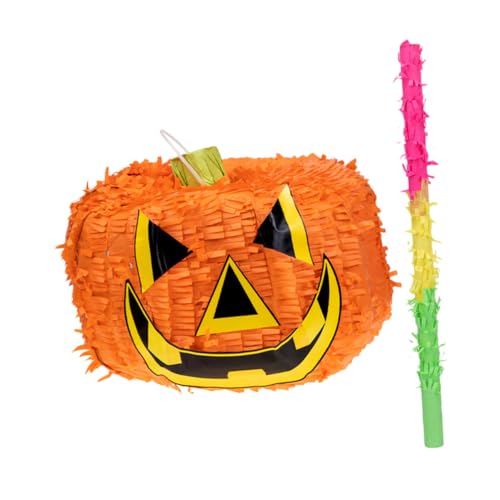 SOPOTUTU 1satz Halloween Kürbis Mit Füllung Und Stab Für Kinderpartys Und Feierlichkeiten Unterhaltsame Dekoration Für Halloween-events SOPOTUTU 1satz Halloween Kürbis Mit Füllung Und Stab Für Kinderpartys Und Feierlichkeiten Unterhaltsame Dekoration Für Halloween-events von SOPOTUTU