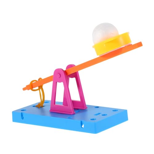 SOPOTUTU 1 Set Materialpaket Für Wissenschaftliche Experimente Trebuchet Bausatz Modellkatapult Technikbausatz Mini Trebuchet Wissenschaftsbausätze Katapultbausatz Bausatz Desktop Katapult von SOPOTUTU