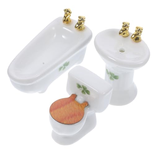 SOPOTUTU 1 Set Mini Keramik Toilette Puppenhaus Dekoration Kleines Badezimmer Puppenhaus Mini Duschraum Puppenhaus Möbel Miniatur Duschraum Dekoration Badezimmermöbel Keramik SOPOTUTU 1 Set Mini Keramik Toilette Puppenhaus Dekoration Kleines Badezimmer Puppenhaus Mini Duschraum Puppenhaus Möbel Miniatur Duschraum Dekoration Badezimmermöbel Keramik von SOPOTUTU