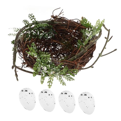 SOPOTUTU 1 Set Simuliertes Vogelnest Simuliertes Ei Vogelnester Und Eier Künstliche Eier Für Hühner Nest Für Vögel Vogelnester Zum Basteln Mini Eiernest Künstliches Nest SOPOTUTU 1 Set Simuliertes Vogelnest Simuliertes Ei Vogelnester Und Eier Künstliche Eier Für Hühner Nest Für Vögel Vogelnester Zum Basteln Mini Eiernest Künstliches Nest von SOPOTUTU