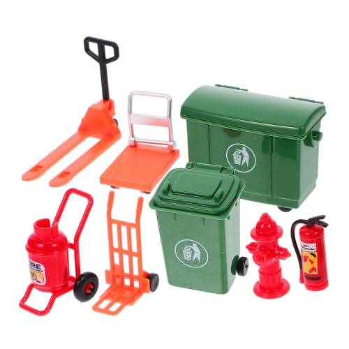 SOPOTUTU 1 Set Verkehrsmodell Rolle Feuerwehrmann Spiel Feuerlöscher Cosplay Kit Simulation Feuerlöscher Feuerwehrmann Werkzeuge Abs von SOPOTUTU