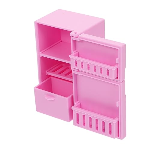SOPOTUTU 1 Stück Mini Kühlschrank für Puppenhaus DIY Miniaturmöbel Modell Mini Dekoration für Kreative Spielideen und Küchen Szenen Langlebiges Plastikmaterial für Stundenlangen Spaß SOPOTUTU 1 Stück Mini Kühlschrank für Puppenhaus DIY Miniaturmöbel Modell Mini Dekoration für Kreative Spielideen und Küchen Szenen Langlebiges Plastikmaterial für Stundenlangen Spaß von SOPOTUTU