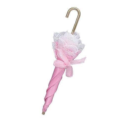 SOPOTUTU 1 Stück Pink Regenschirmmodell Puppenhausdekoration Mini-Ornament Puppenhaus-versorgung Fotodekoration Regenschirm-Modell Mini -Regenschirm Rosa Legierung SOPOTUTU 1 Stück Pink Regenschirmmodell Puppenhausdekoration Mini-Ornament Puppenhaus-versorgung Fotodekoration Regenschirm-Modell Mini -Regenschirm Rosa Legierung von SOPOTUTU