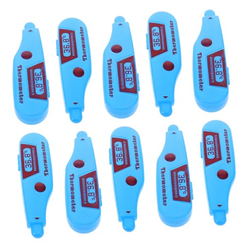 SOPOTUTU 10 Stück Arzt-Thermometer- Stellen Sie Sich Vor, Zu Verkleide Dich Und Tu So, Als Würdest Du Vor, Spiel Zu Arzt-spielset Plastik Blue SOPOTUTU 10 Stück Arzt-Thermometer- Stellen Sie Sich Vor, Zu Verkleide Dich Und Tu So, Als Würdest Du Vor, Spiel Zu Arzt-spielset Plastik Blue von SOPOTUTU