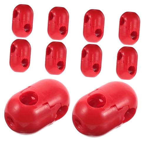 SOPOTUTU 10 Stück Kletternetz-Seilschnalle Outdoor Kindergarten Spiele Kletterseil Zubehör Kletternetz Zubehör Kletterspielzeug Kletterwand Spielplatzgriffe Plastik rot SOPOTUTU 10 Stück Kletternetz-Seilschnalle Outdoor Kindergarten Spiele Kletterseil Zubehör Kletternetz Zubehör Kletterspielzeug Kletterwand Spielplatzgriffe Plastik rot von SOPOTUTU