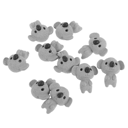 SOPOTUTU 10 Stück Mini-Koala-Puppe Bärenkuchendeckel Kleine Tierfiguren Zoo Tiere Echte Tiere Dschungeltiere Eisbären Bärenfigur Babytrage Für Puppen Tiere Wolf Figur Grey Harz SOPOTUTU 10 Stück Mini-Koala-Puppe Bärenkuchendeckel Kleine Tierfiguren Zoo Tiere Echte Tiere Dschungeltiere Eisbären Bärenfigur Babytrage Für Puppen Tiere Wolf Figur Grey Harz von SOPOTUTU