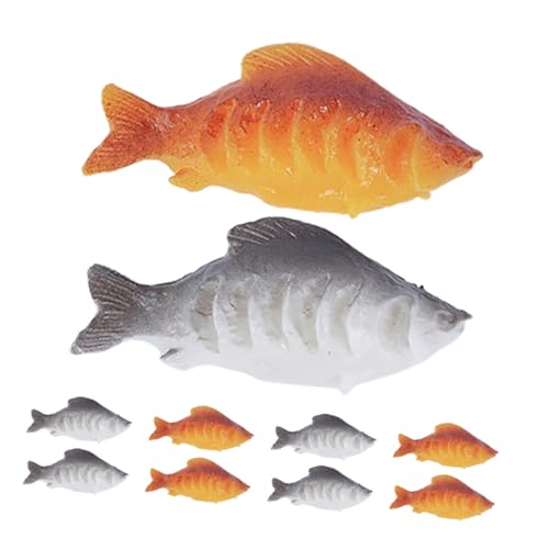 SOPOTUTU 10stücke Teiliges Mini Fisch Modell Realistische Miniaturkarpfen Für Dekoration Und Spiel Für Puppenhäuser Bastelprojekte Und Feengärten Detailreiche Nachbildung SOPOTUTU 10stücke Teiliges Mini Fisch Modell Realistische Miniaturkarpfen Für Dekoration Und Spiel Für Puppenhäuser Bastelprojekte Und Feengärten Detailreiche Nachbildung von SOPOTUTU