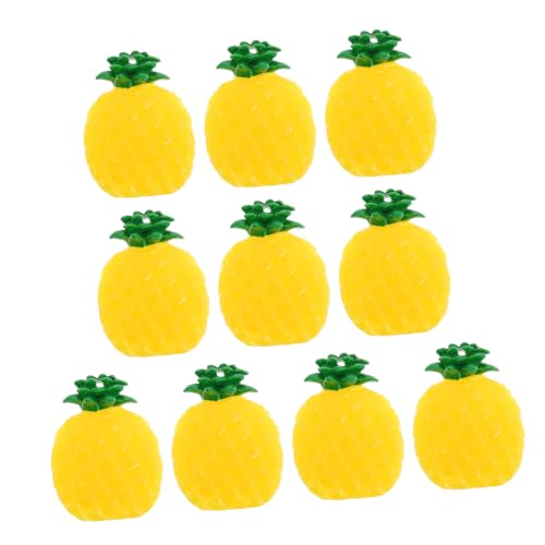 SOPOTUTU 10 Stück Obstmodell Heimdekoration Ananas Simulationsfrucht Künstliches Obst Künstliches Dekoratives Obst Küche Künstliches Obst Mini Künstlicher Apfel von SOPOTUTU
