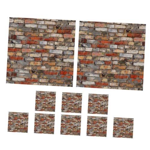 SOPOTUTU 10stücke Dollhouse Bodenfliesen Aufkleber Teiliges Miniatur Für Puppenhaus Dekoration Material Langlebig Und Realistisch Für DIY Mini Szenen Und Zubehör SOPOTUTU 10stücke Dollhouse Bodenfliesen Aufkleber Teiliges Miniatur Für Puppenhaus Dekoration Material Langlebig Und Realistisch Für DIY Mini Szenen Und Zubehör von SOPOTUTU