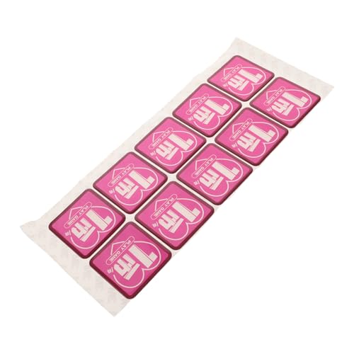 SOPOTUTU 10stücke Insert Aufkleber Für Spiele wasserdichte Spielmünzen Aufkleber Für Innen Und Außenbereich Für Supermärkte Freizeitparks Und Events Einfache Anbringung Ohne SOPOTUTU 10stücke Insert Aufkleber Für Spiele wasserdichte Spielmünzen Aufkleber Für Innen Und Außenbereich Für Supermärkte Freizeitparks Und Events Einfache Anbringung Ohne von SOPOTUTU