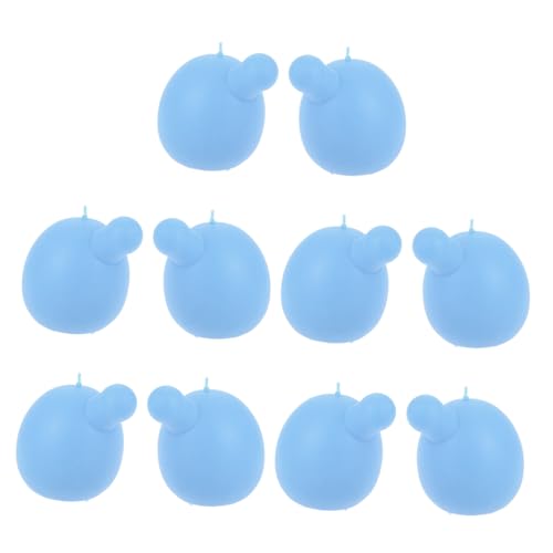 SOPOTUTU 10 Stück Squeeze Stress Ball Blasenkern für DIY Seifenblasen Spielzeuge Einfacher Austausch Kreativität Fördern Vielseitige Verwendung für Erwachsene von SOPOTUTU