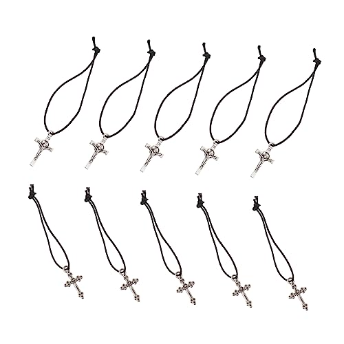 SOPOTUTU 10 Stück Teiliges Kreuzanhänger Halskette für Puppen Elegante Dekoration für Puppen Perfektes Zubehör für Kreative Spielideen und Eltern Interaktion SOPOTUTU 10 Stück Teiliges Kreuzanhänger Halskette für Puppen Elegante Dekoration für Puppen Perfektes Zubehör für Kreative Spielideen und Eltern Interaktion von SOPOTUTU