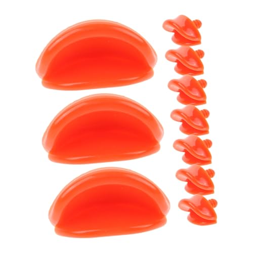 SOPOTUTU 10 Stück Teiliges Kunststoff Entenschnäbel für DIY Puppen Mund Ersatzteile Leicht zu Installieren Sicher und Glatt für Tierhandwerk und Spielzeugdekoration SOPOTUTU 10 Stück Teiliges Kunststoff Entenschnäbel für DIY Puppen Mund Ersatzteile Leicht zu Installieren Sicher und Glatt für Tierhandwerk und Spielzeugdekoration von SOPOTUTU