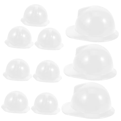 SOPOTUTU 10 Stück Teiliges Mini Bauhelm aus Kunststoff Detailgetreuer Puppen Schutzhelm Vielseitig als Dekorativer Puppenhut und DIY Zubehör für Spiel und Themenpartys Geeignet SOPOTUTU 10 Stück Teiliges Mini Bauhelm aus Kunststoff Detailgetreuer Puppen Schutzhelm Vielseitig als Dekorativer Puppenhut und DIY Zubehör für Spiel und Themenpartys Geeignet von SOPOTUTU